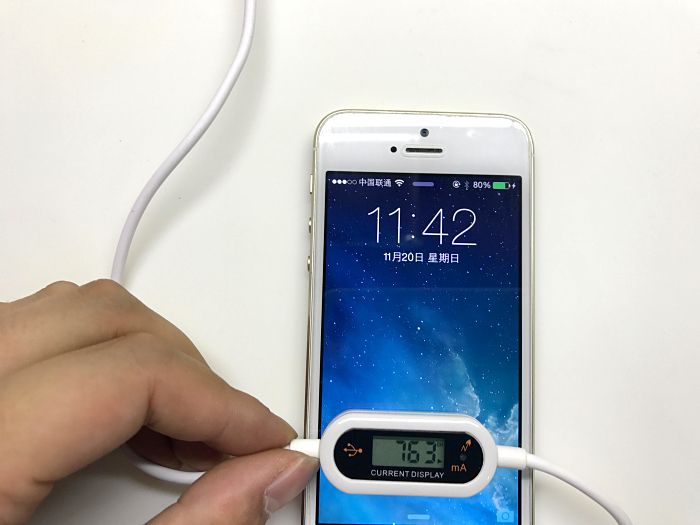 苹果手机充电电流检测手机充电电流只有04a